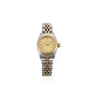 Rolex Oyster Perpetual 67193 Yellow gold and Stainless steel Gold