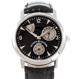 Vacheron Constantin Patrimony 47200/1 18k white gold Black