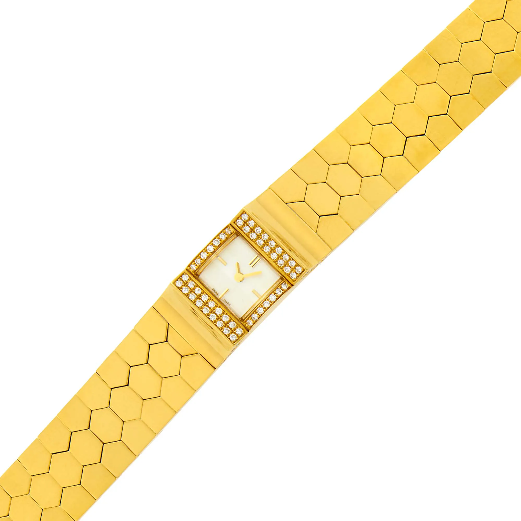 Van Cleef & Arpels Ludo Swann Yellow gold and Diamond White