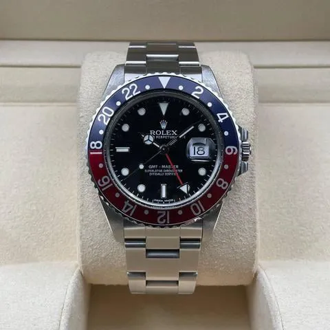 Rolex GMT-Master 16750 40mm Stainless steel Black