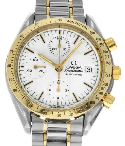 Omega Speedmaster 175.0043 38mm Yellow gold and stainless steel White 1