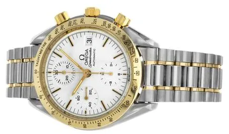 Omega Speedmaster 175.0043 38mm Yellow gold and stainless steel White 5