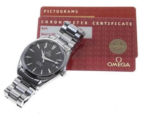 Omega Aqua Terra 2503.50 39mm Stainless steel Black 1