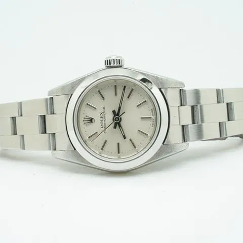 Rolex Oyster Perpetual 76080 24mm Stainless steel Silver