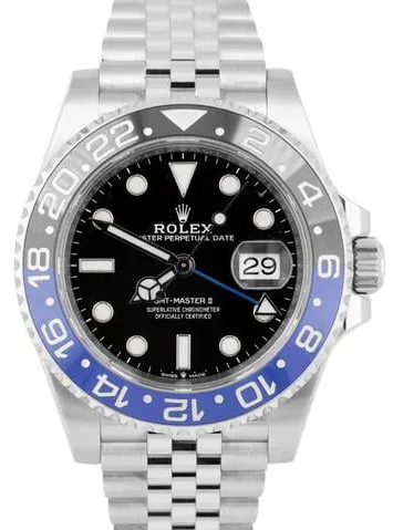 Rolex GMT-Master II 126710 40mm Stainless steel Black