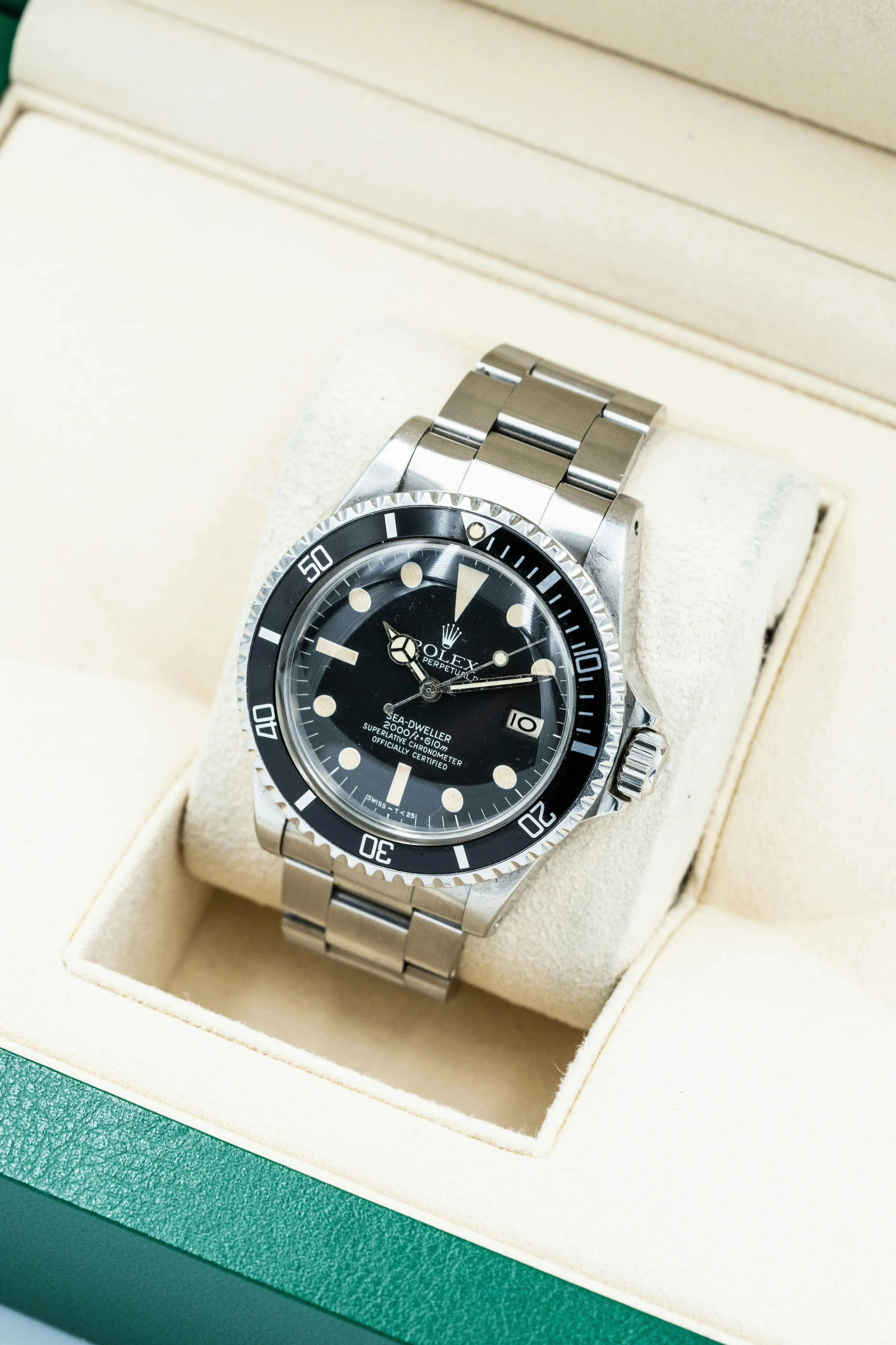 Rolex Sea-Dweller 1665 40mm Stainless steel Black 2