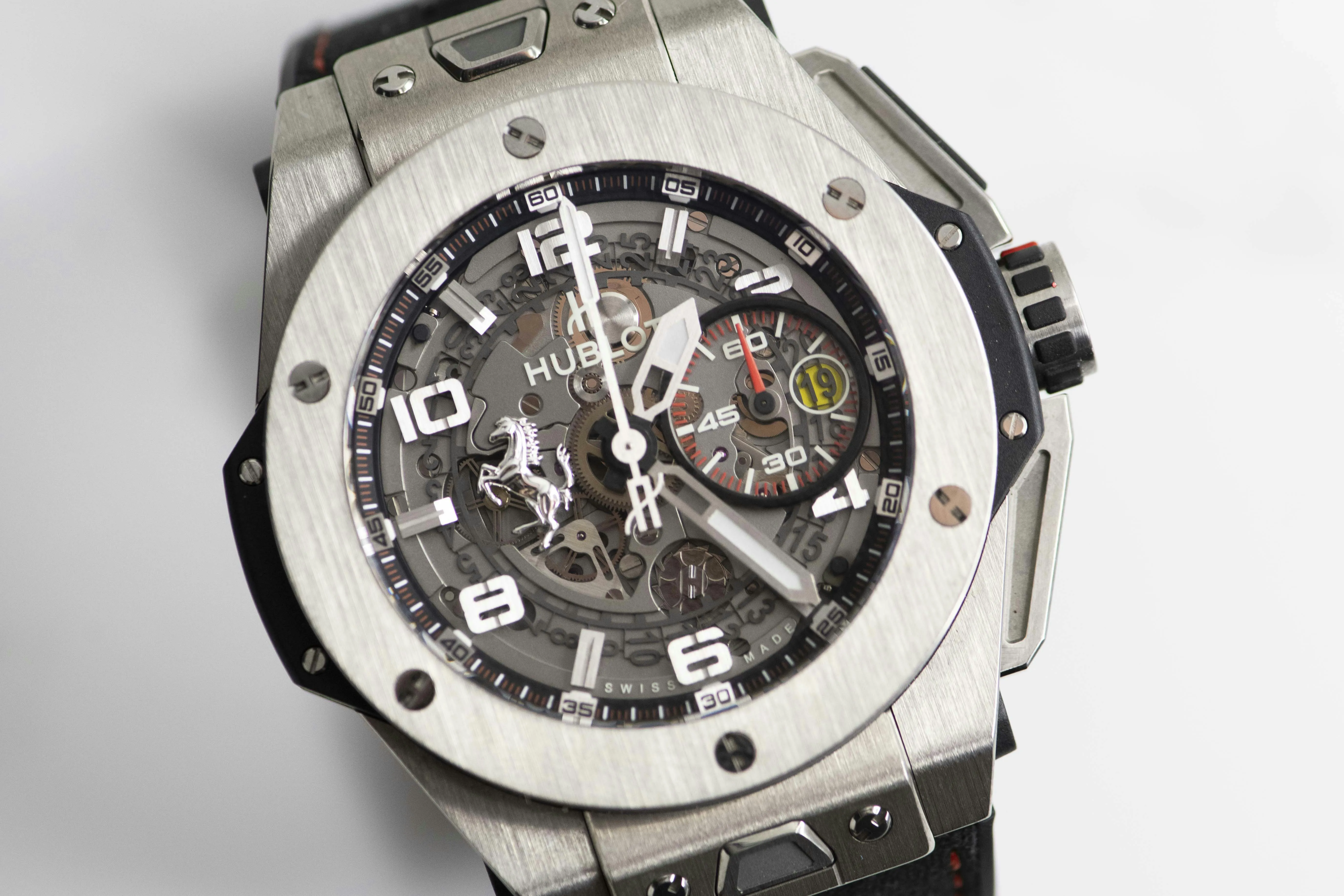 Hublot Big Bang Ferrari 401.NX.0123.VR 45mm Titanium Open-worked 1