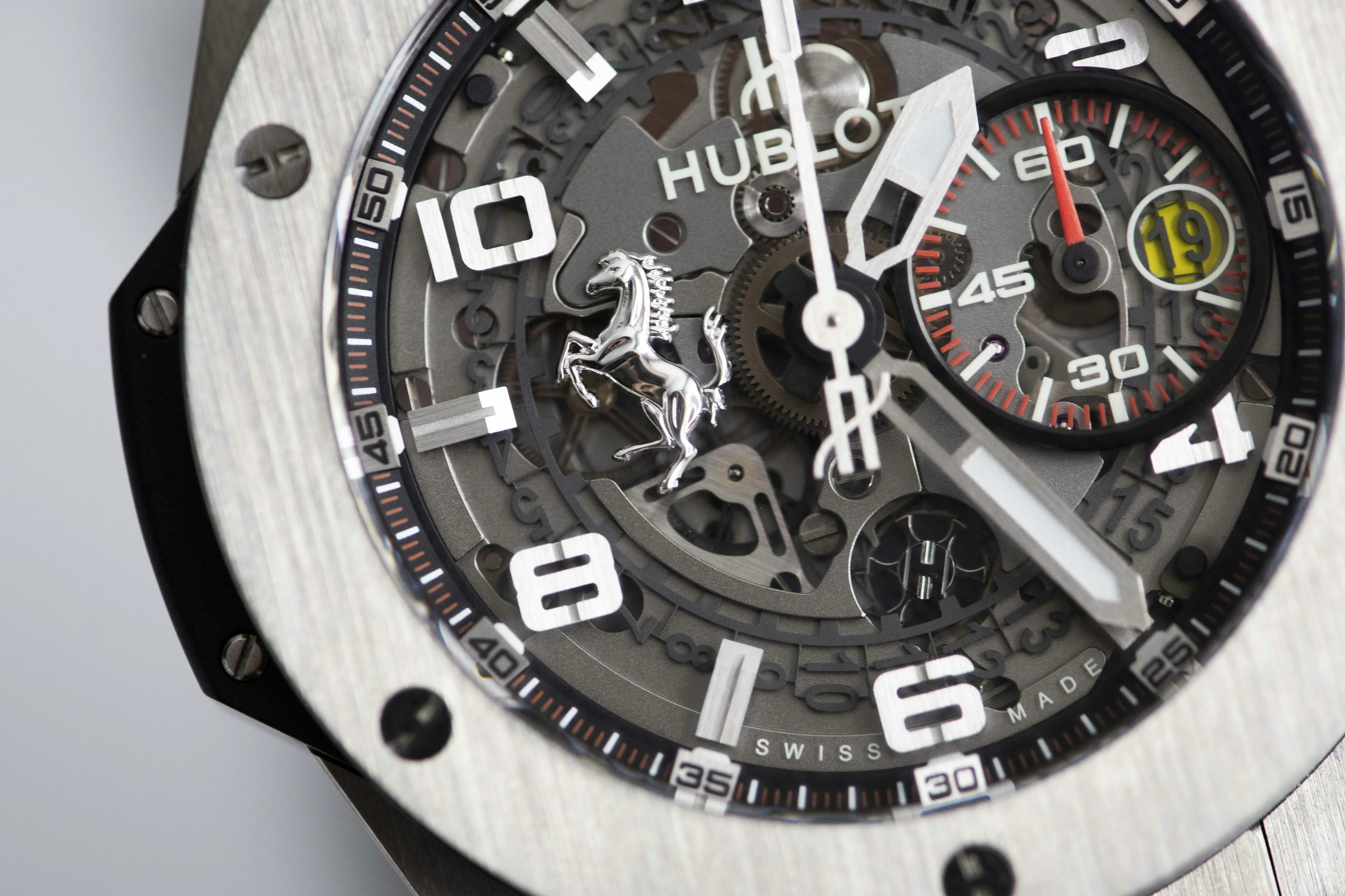 Hublot Big Bang Ferrari 401.NX.0123.VR 45mm Titanium Open-worked 2