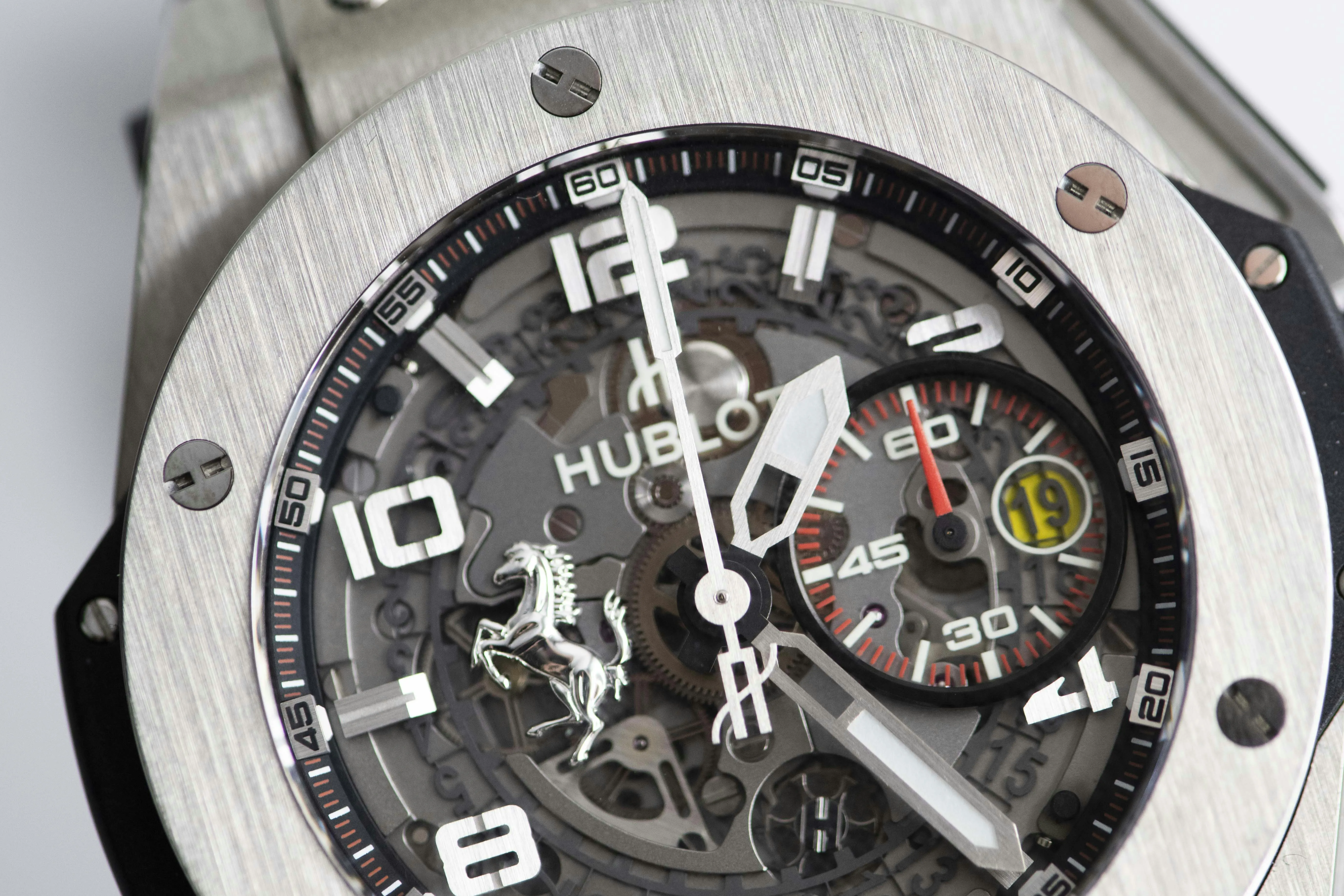 Hublot Big Bang Ferrari 401.NX.0123.VR 45mm Titanium Open-worked 4