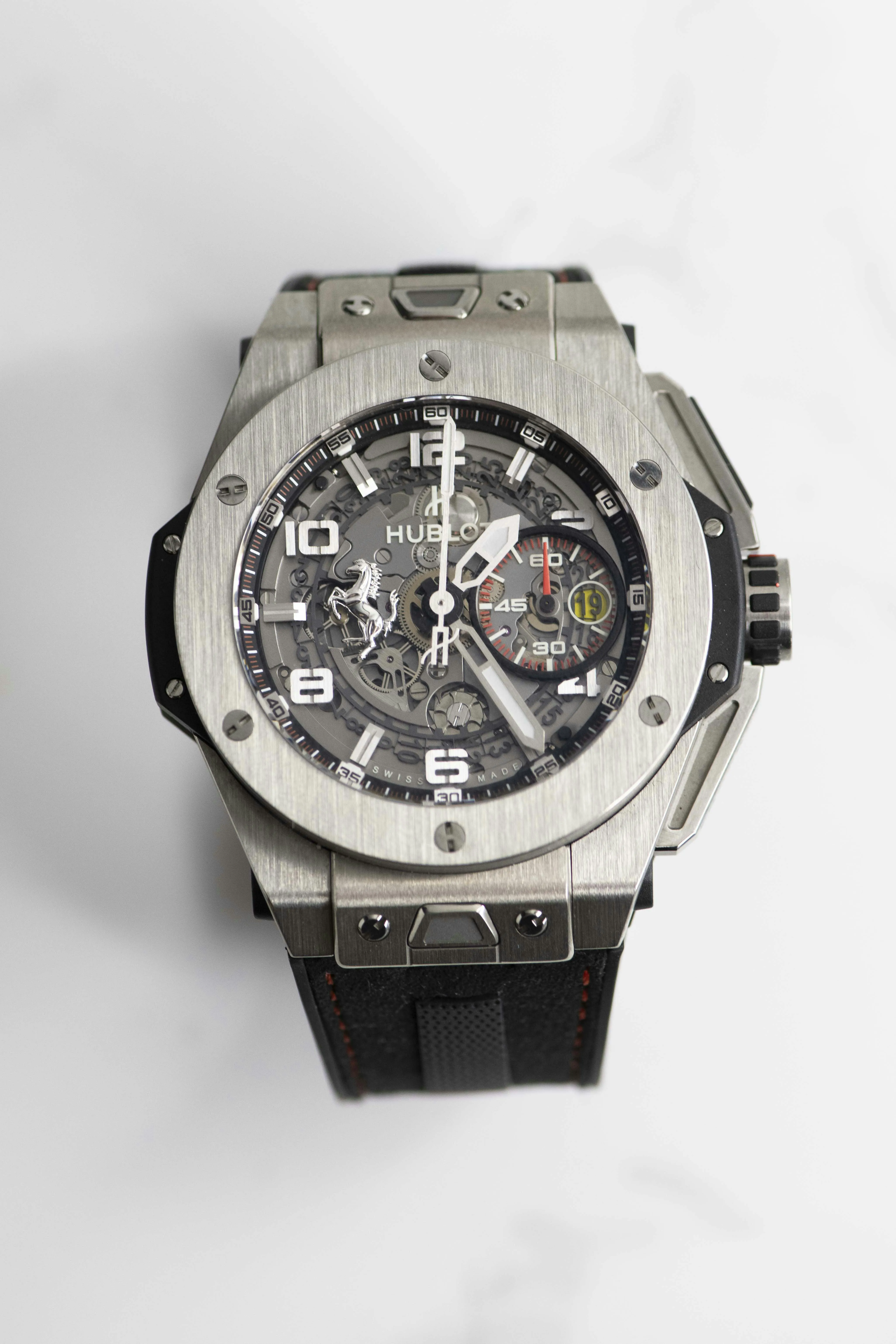 Hublot Big Bang Ferrari 401.NX.0123.VR 45mm Titanium Open-worked 5