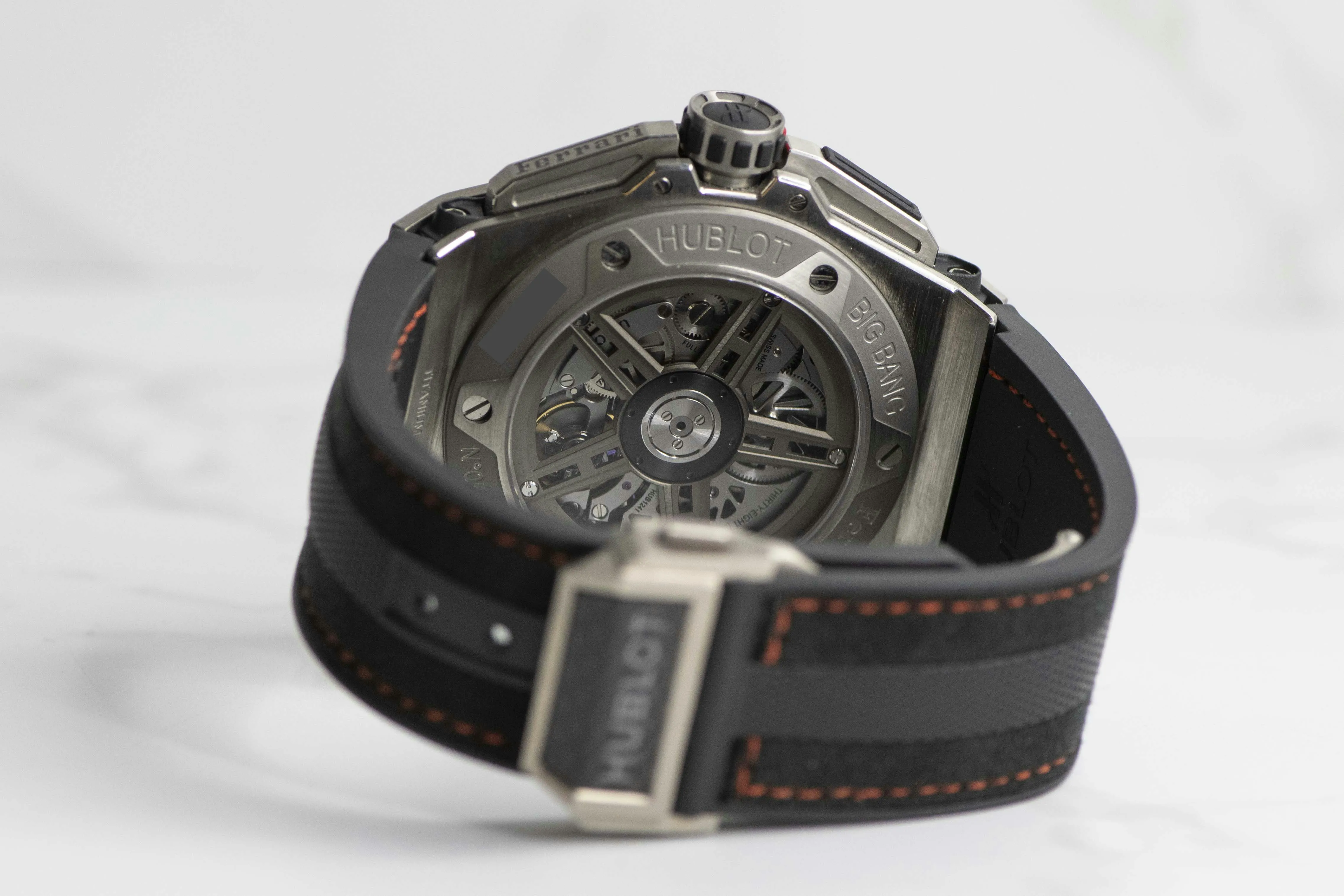 Hublot Big Bang Ferrari 401.NX.0123.VR 45mm Titanium Open-worked 11