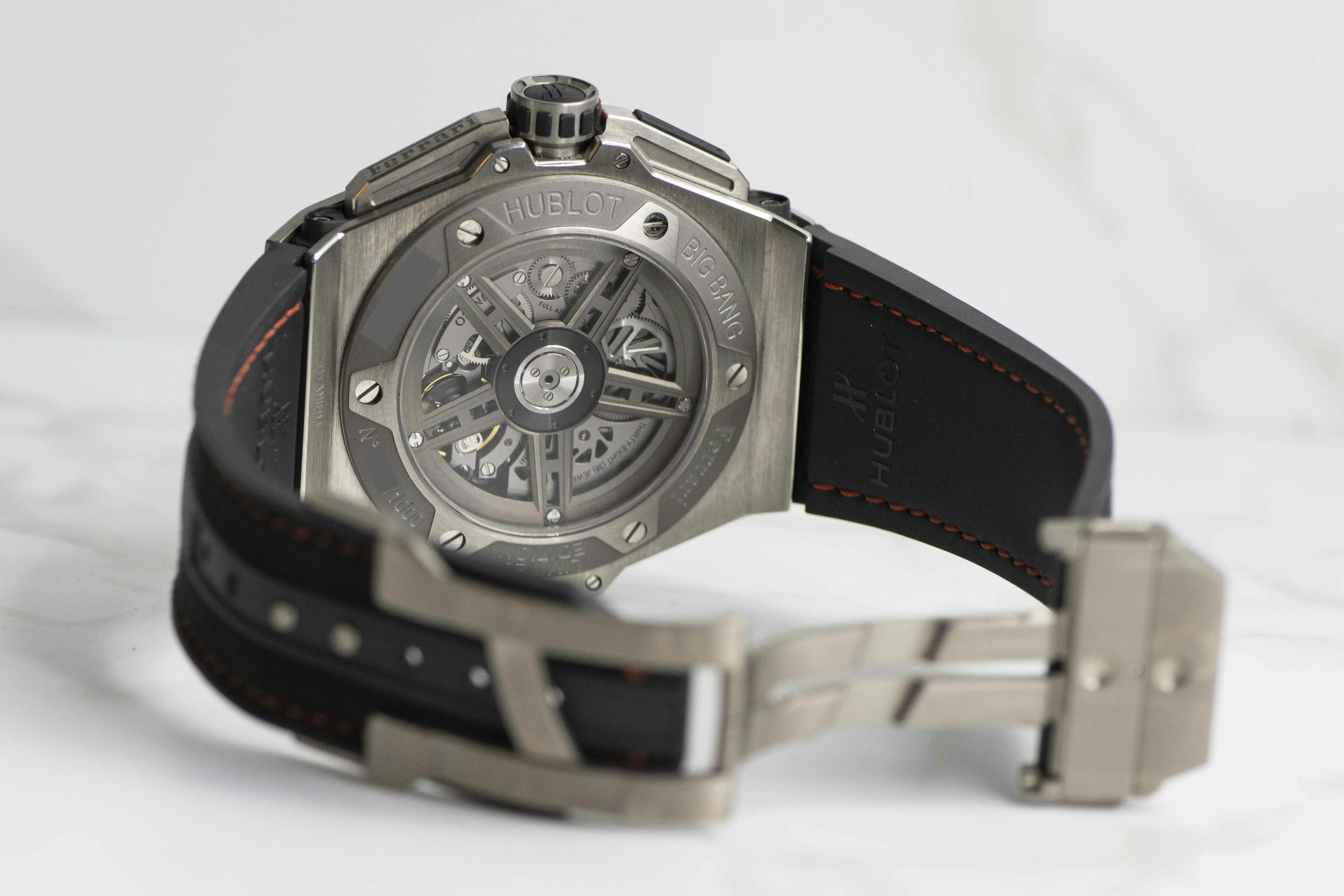 Hublot Big Bang Ferrari 401.NX.0123.VR 45mm Titanium Open-worked 15