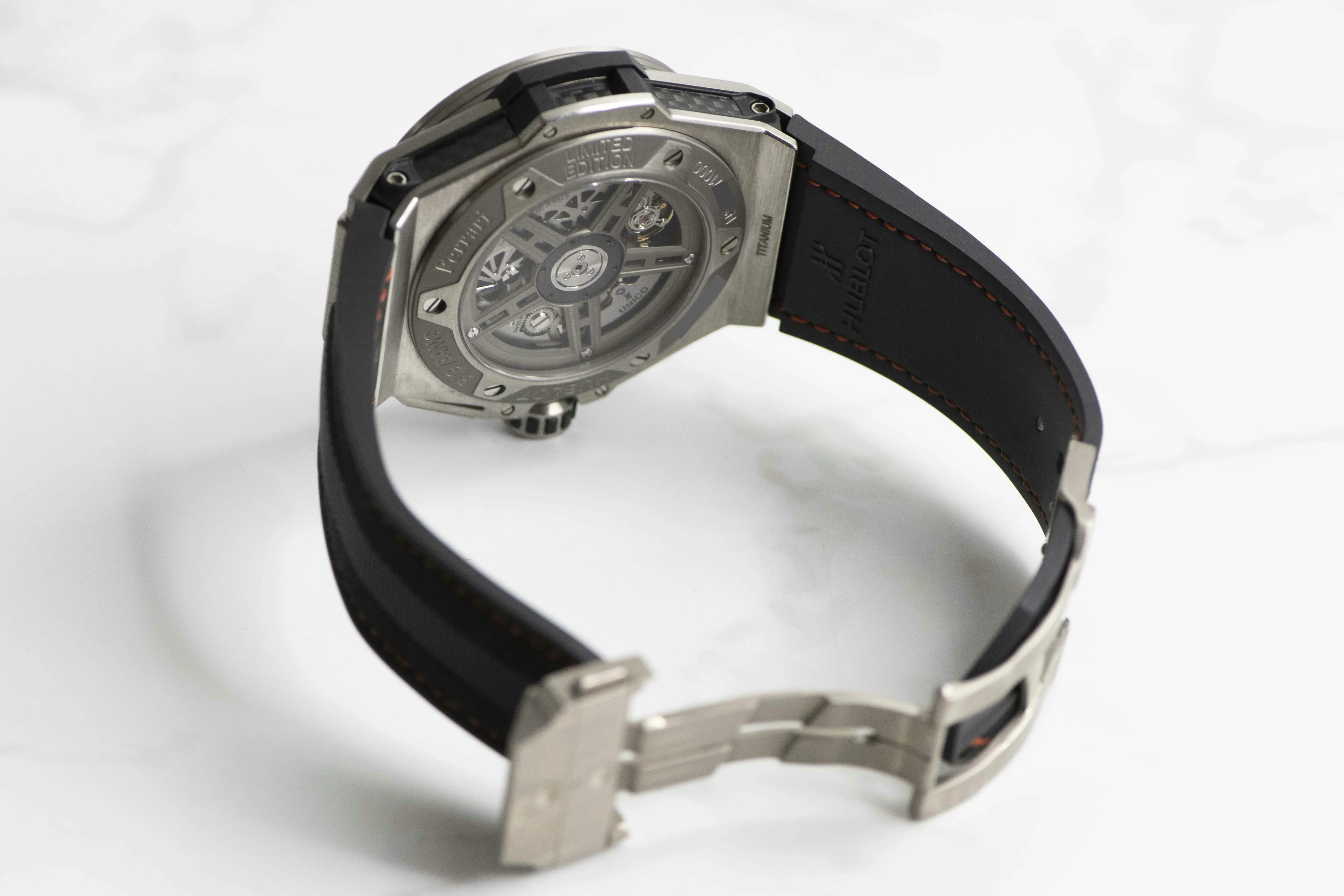 Hublot Big Bang Ferrari 401.NX.0123.VR 45mm Titanium Open-worked 17