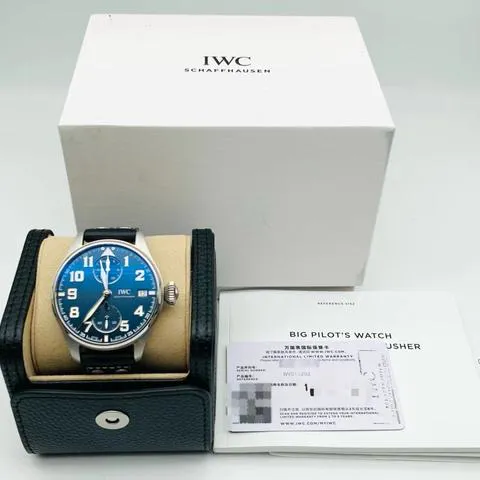 IWC Big Pilot IW515202 46mm Stainless steel Blue 6