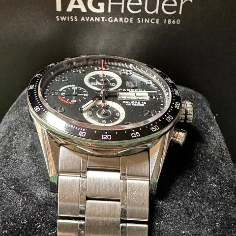 TAG Heuer Carrera CV2A10.BA0796 43mm Stainless steel Black