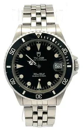 Tudor Submariner 75090 36mm Stainless steel Black