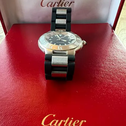 Cartier 21 Must de Cartier 2427 37mm Stainless steel Black 2