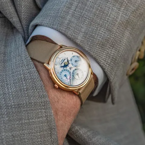 Audemars Piguet Quantiême Perpetual 25657 36mm Rose gold Mother-of-pearl 8