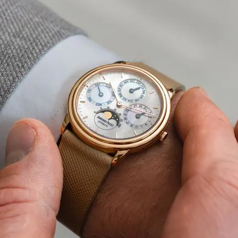 Audemars Piguet Quantiême Perpetual 25657 36mm Rose gold Mother-of-pearl 3