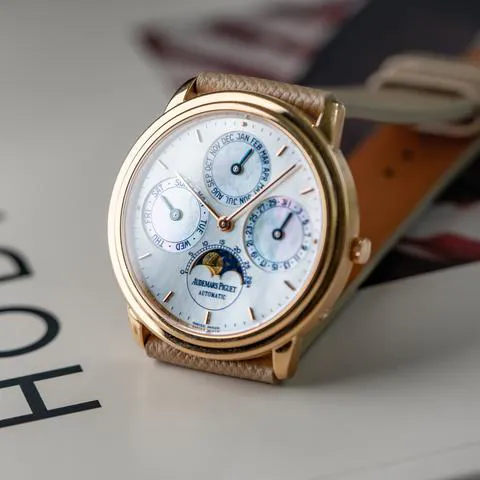 Audemars Piguet Quantiême Perpetual 25657 36mm Rose gold Mother-of-pearl 1