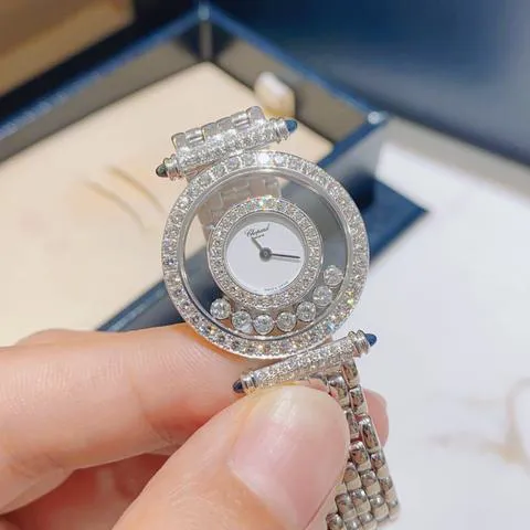 Chopard Happy Diamonds 25mm White gold White 1