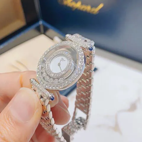 Chopard Happy Diamonds 25mm White gold White 3