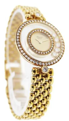 Chopard Happy Diamonds 20/3957 24mm Yellow gold Gold 5