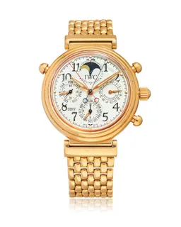 IWC Da Vinci 3754 Yellow gold White