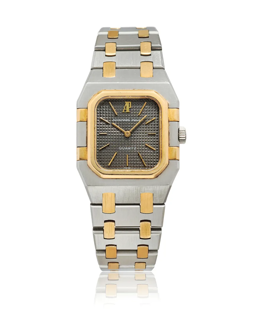 Audemars Piguet Royal Oak 6010SA 25mm Stainless steel and gold Anthracite