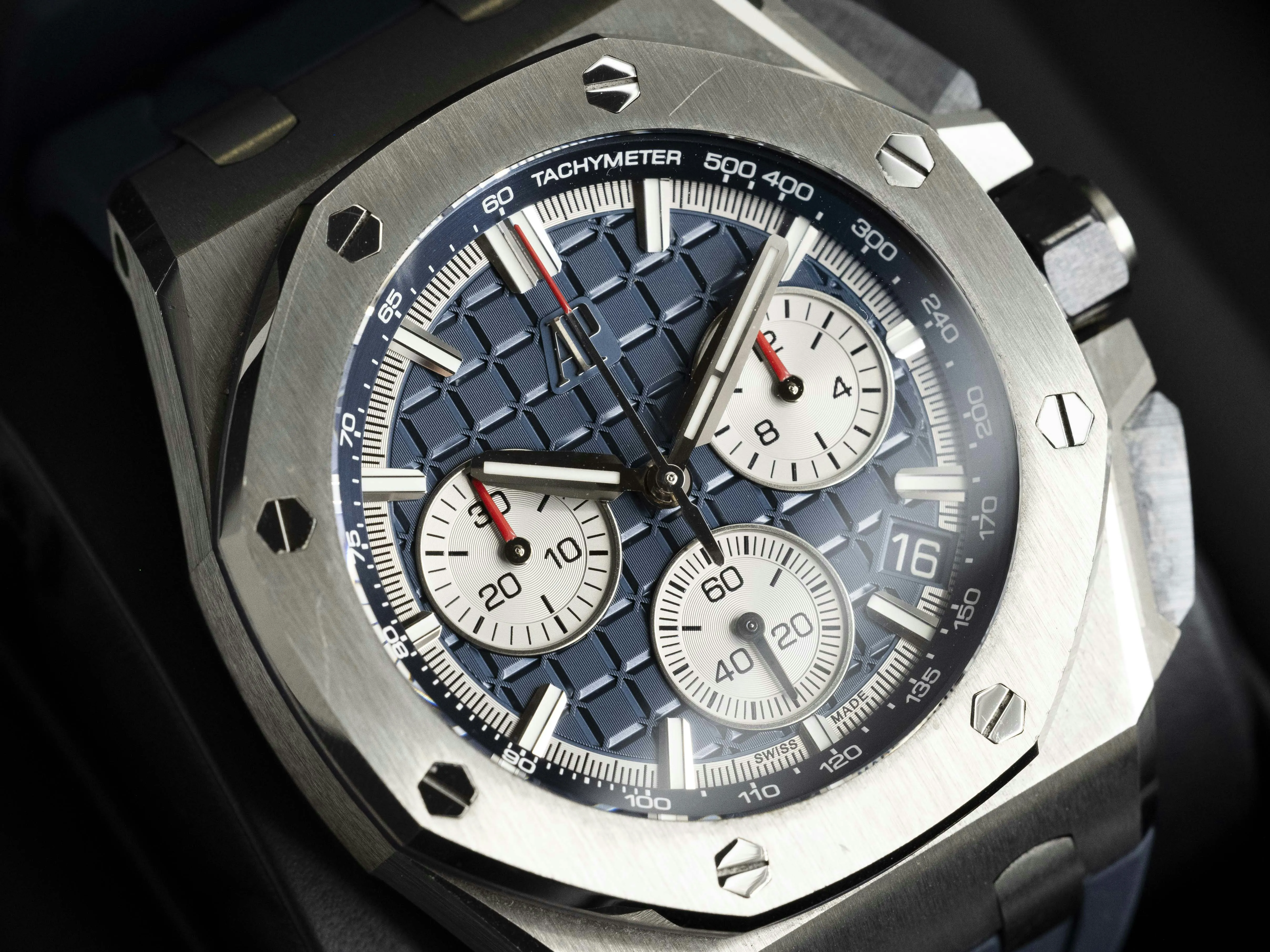 Audemars Piguet Royal Oak Offshore 26420TI.OO.A027CA.01 43mm Titanium Blue 2