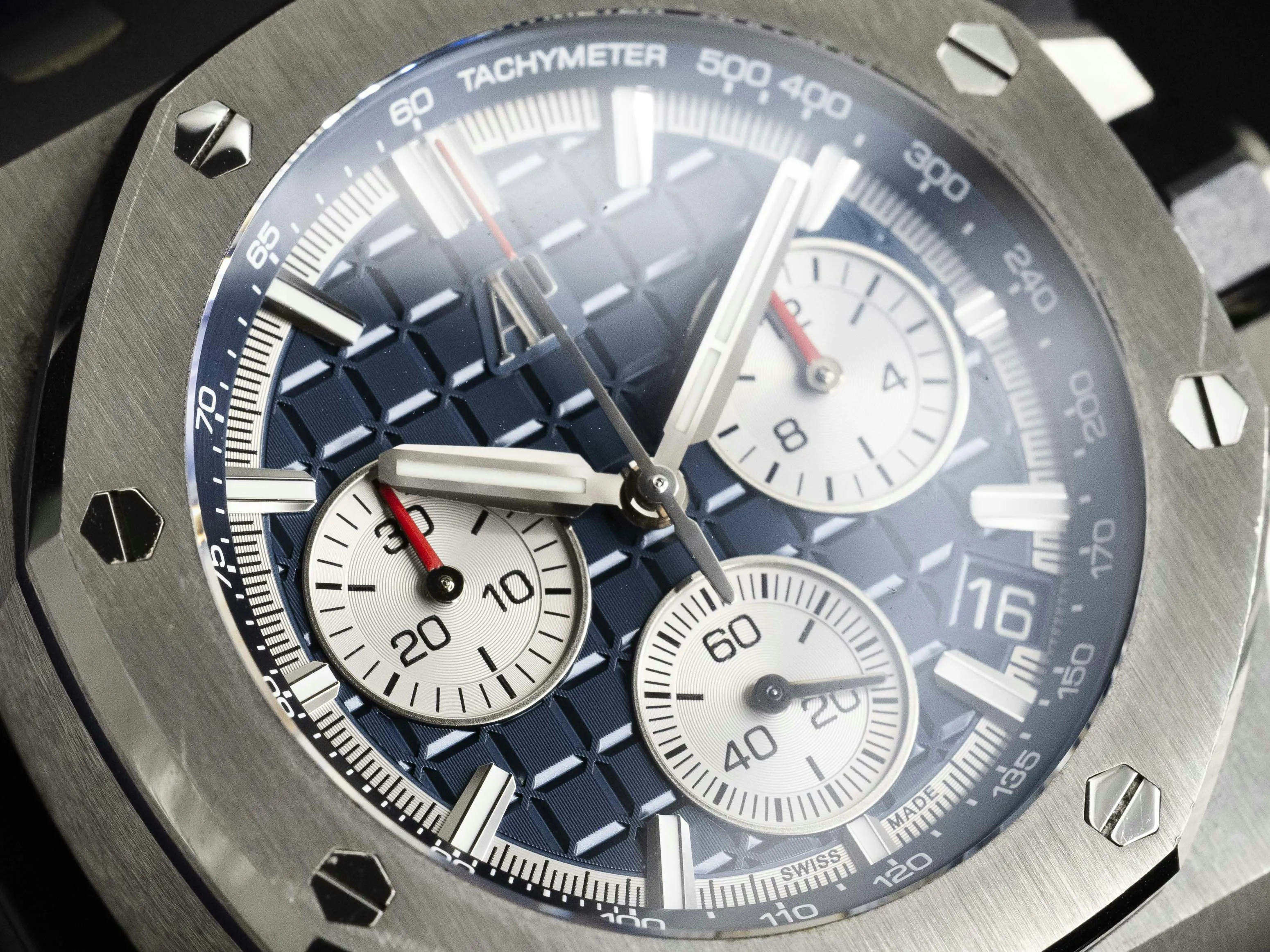 Audemars Piguet Royal Oak Offshore 26420TI.OO.A027CA.01 43mm Titanium Blue 3