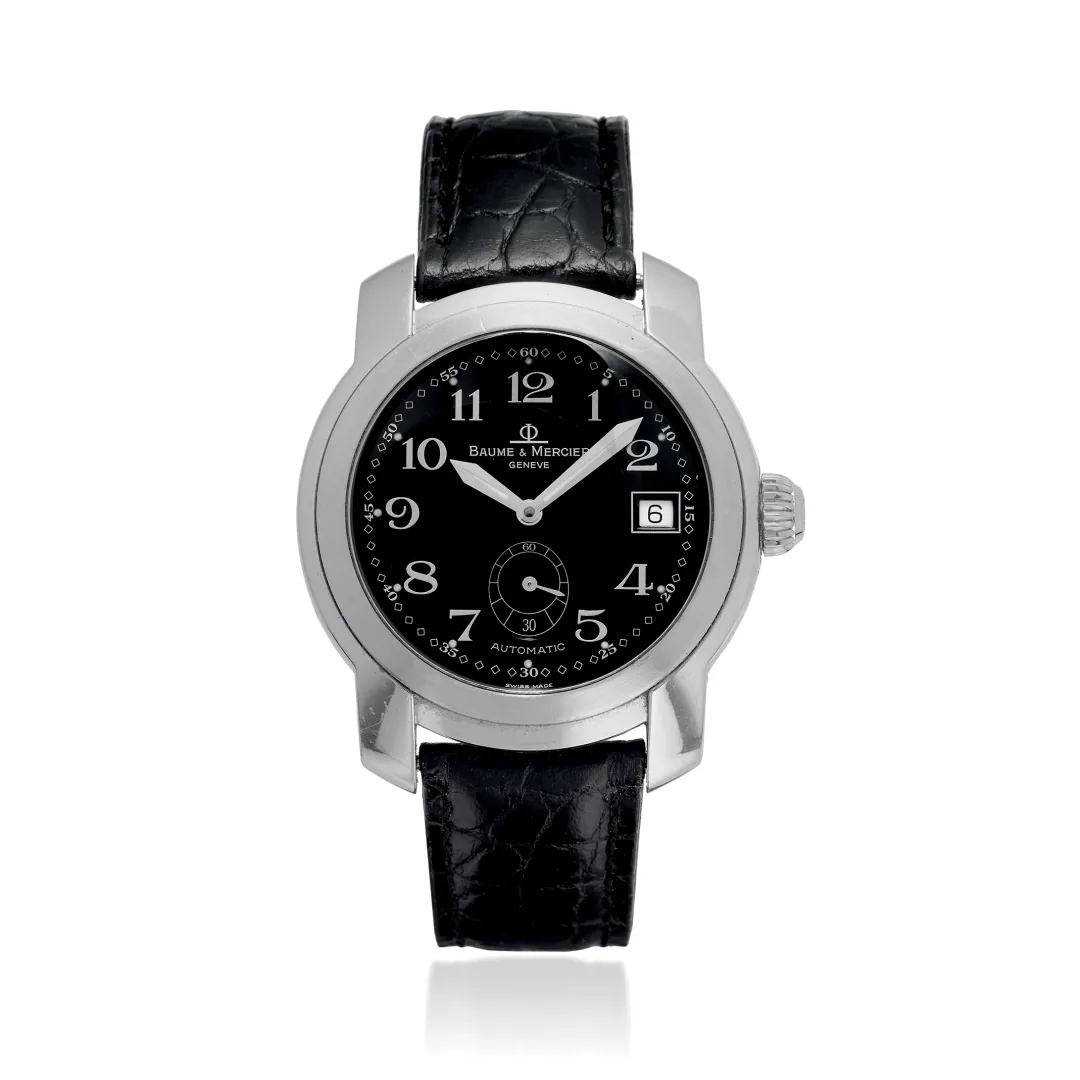 Baume & Mercier Capeland 38mm Stainless steel Black