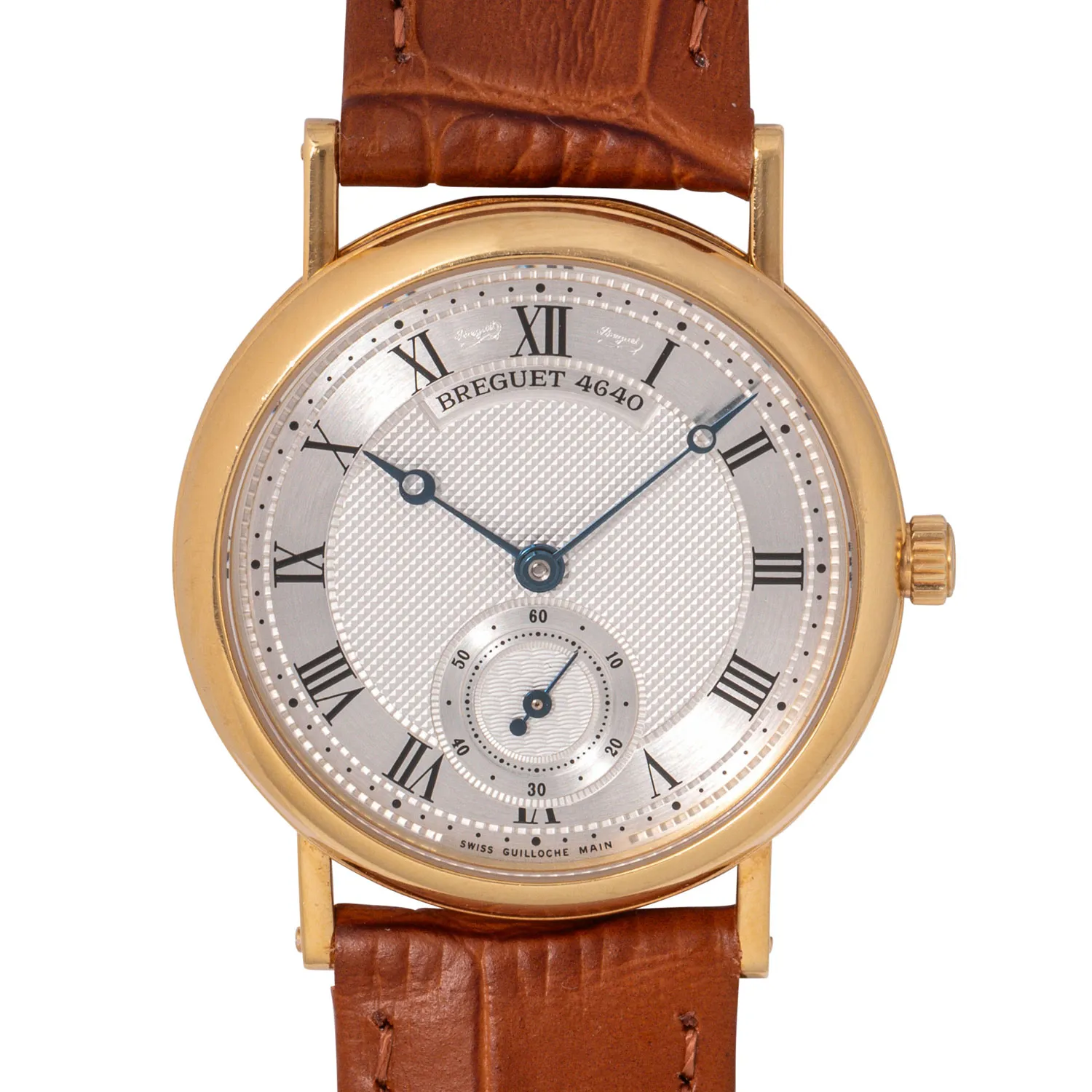 Breguet Classique 3290 32.5mm Yellow gold Silver