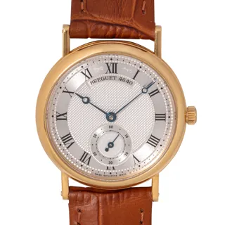 Breguet Classique 3290 Yellow gold Silver