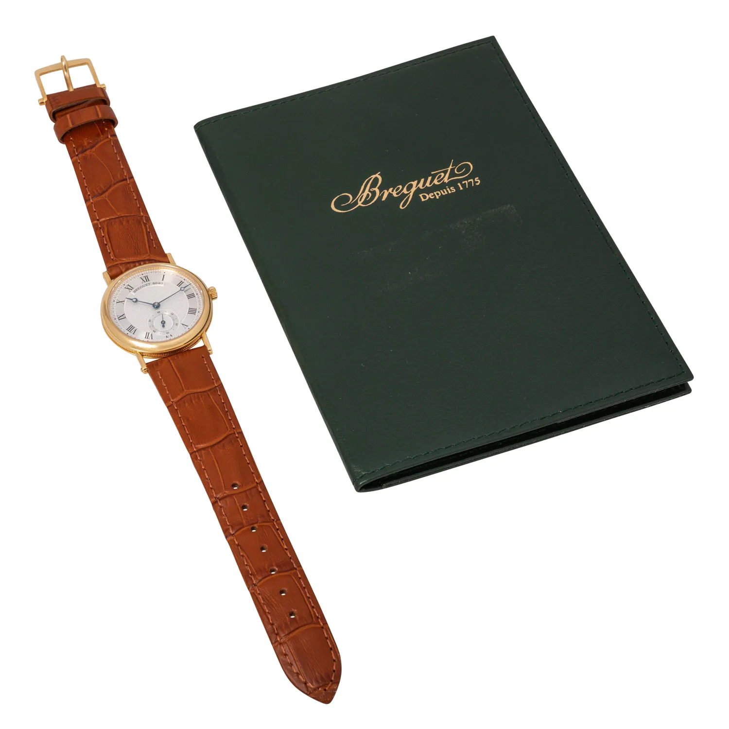 Breguet Classique 3290 32.5mm Yellow gold Silver 4