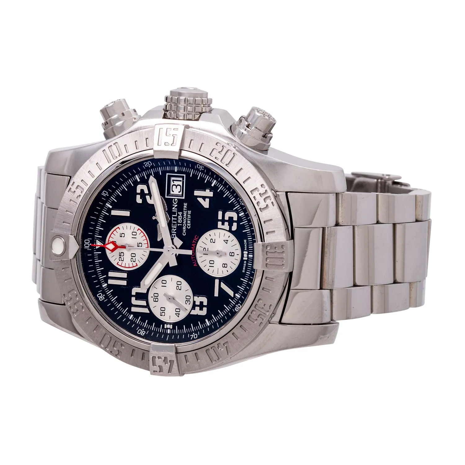 Breitling Avenger II A1338111 42.5mm Stainless steel Black 5