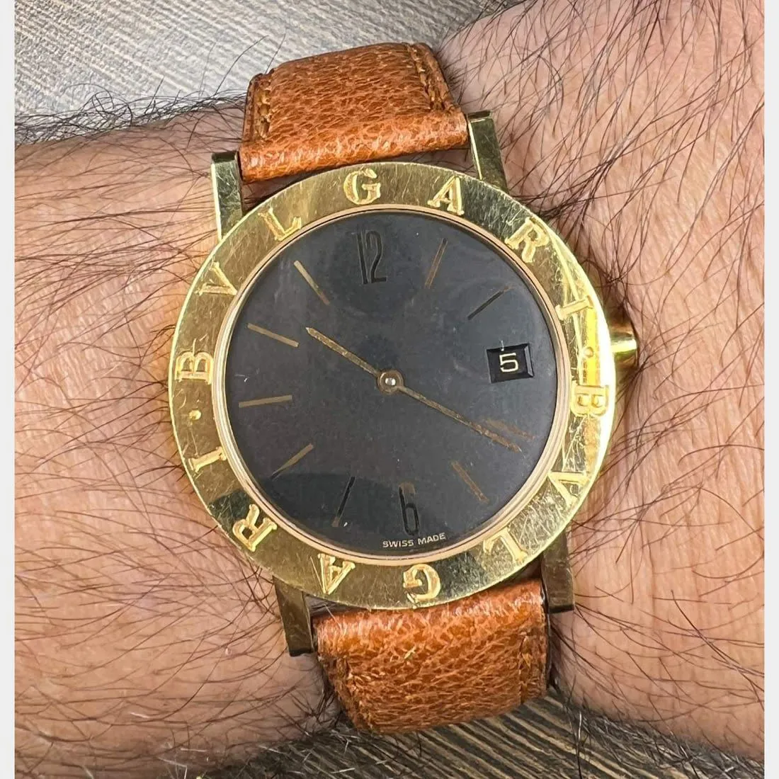 Bulgari Bulgari BB 33 GL 33mm Yellow gold