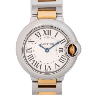 Cartier Ballon Bleu 3009 Stainless steel Silver