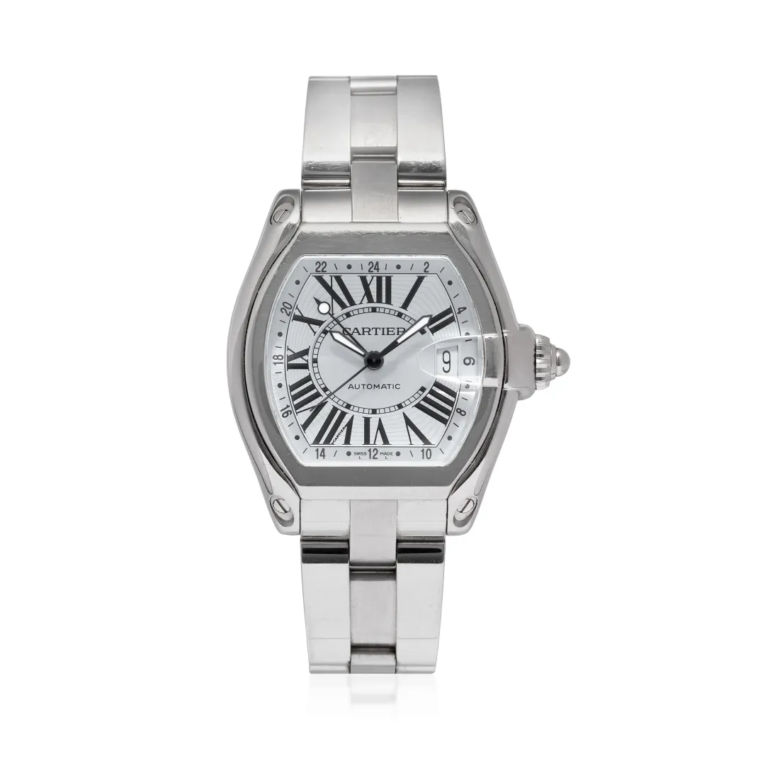 Cartier Roadster 2722 39mm Stainless steel Silver