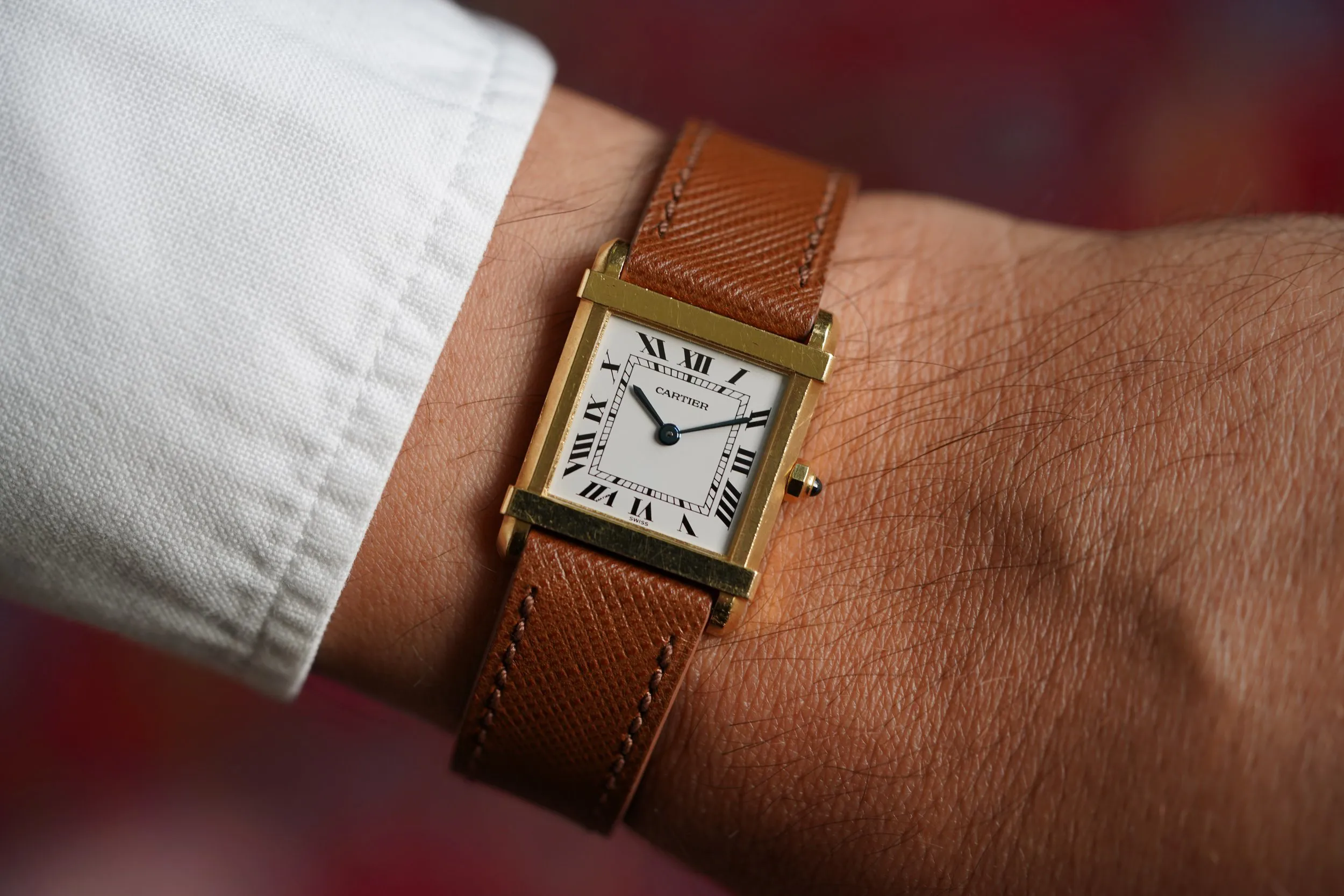 Cartier 22mm Yellow gold