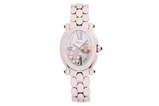 Chopard Happy Sport 27/8953-23 Stainless steel and Diamond White