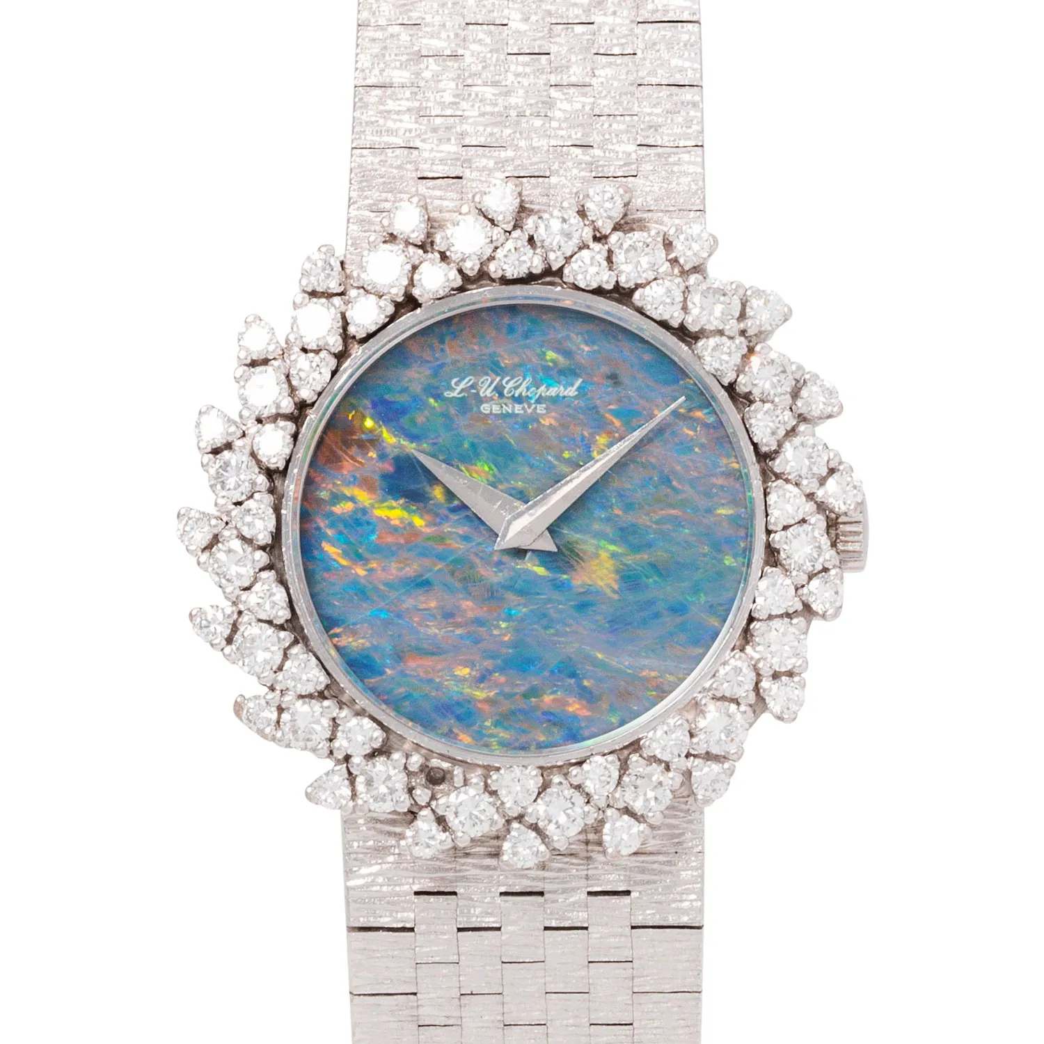 Chopard 29mm White gold and diamonds Opal