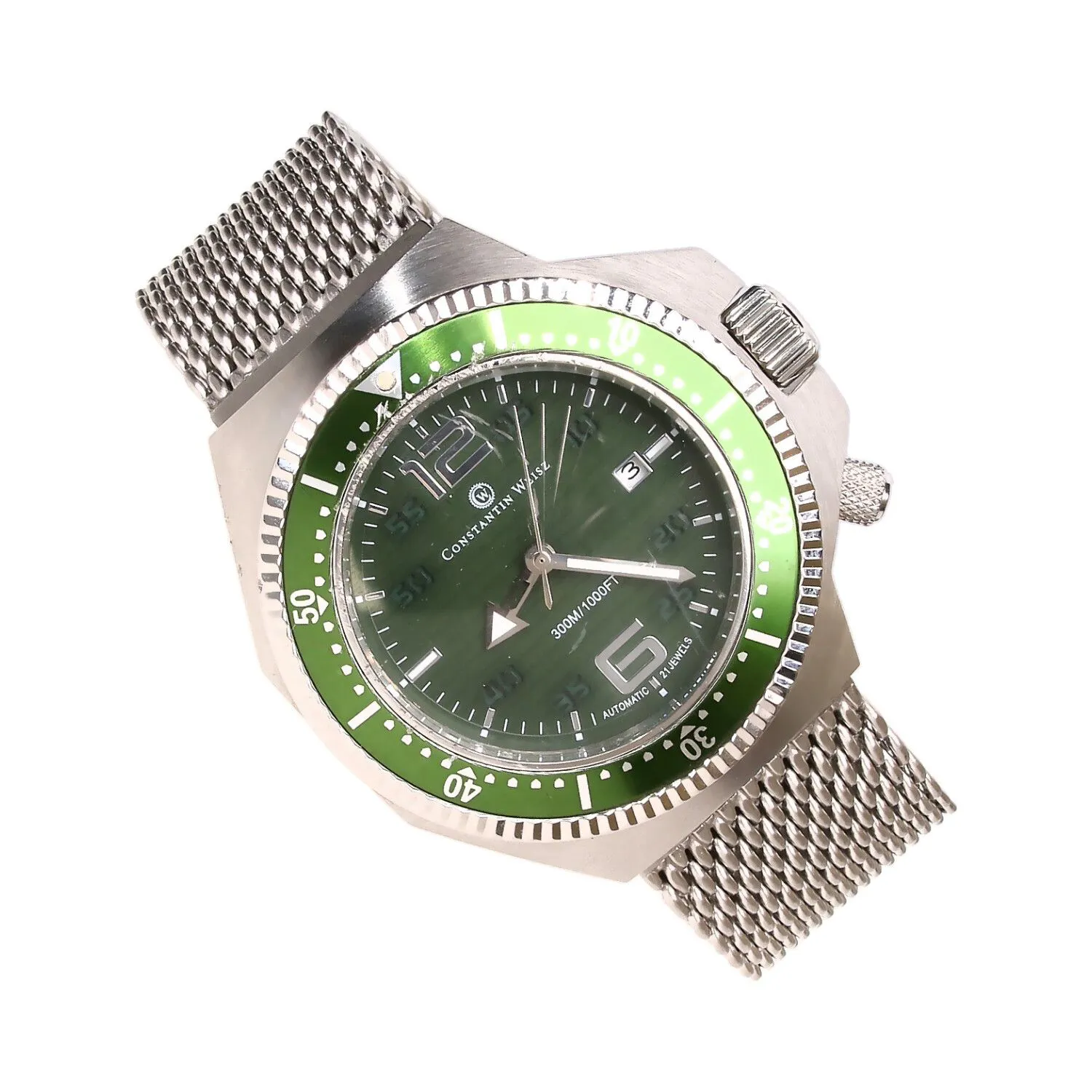 Constantin Weisz 50mm Stainless steel Green