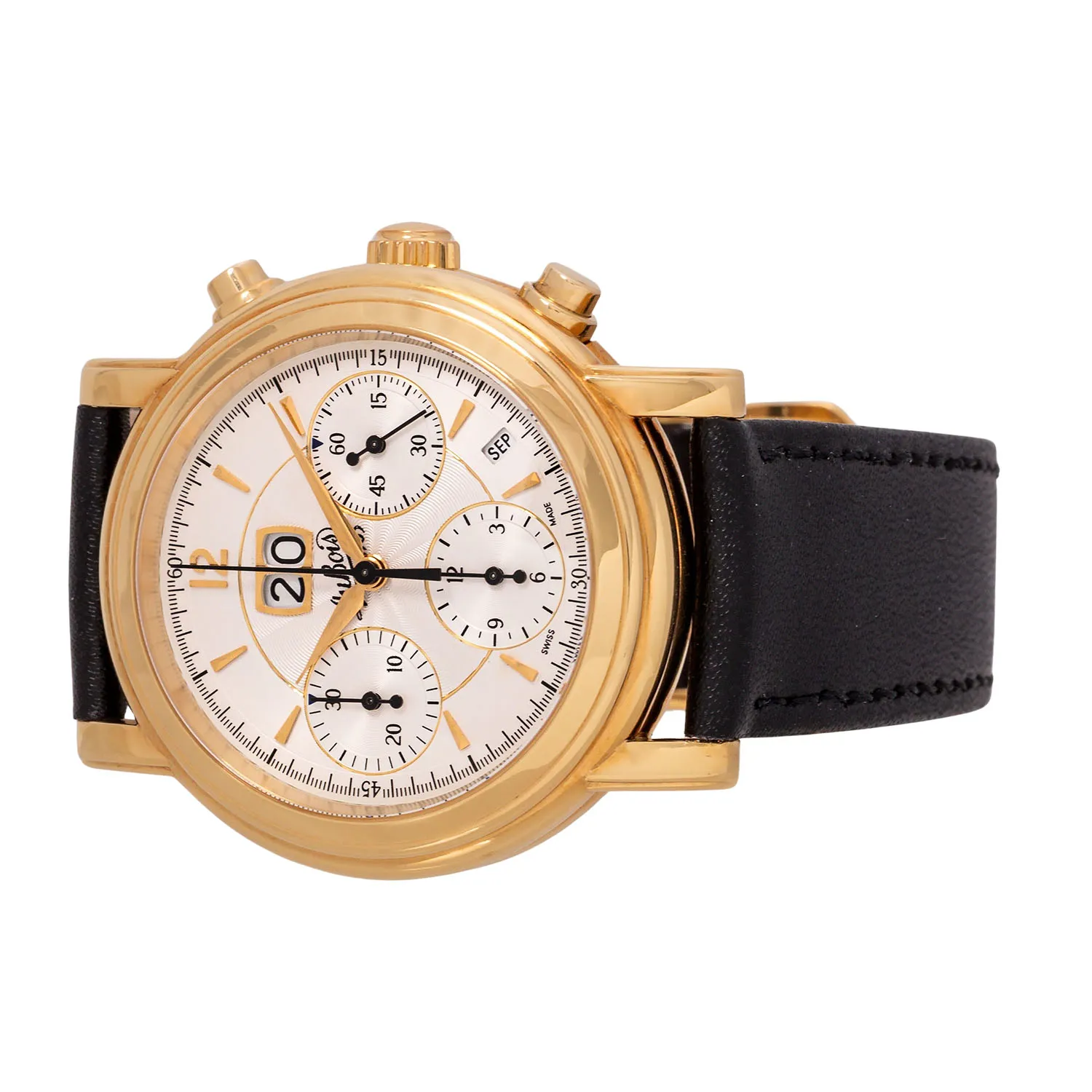 DuBois et fils Grande Date 39mm Yellow gold 5