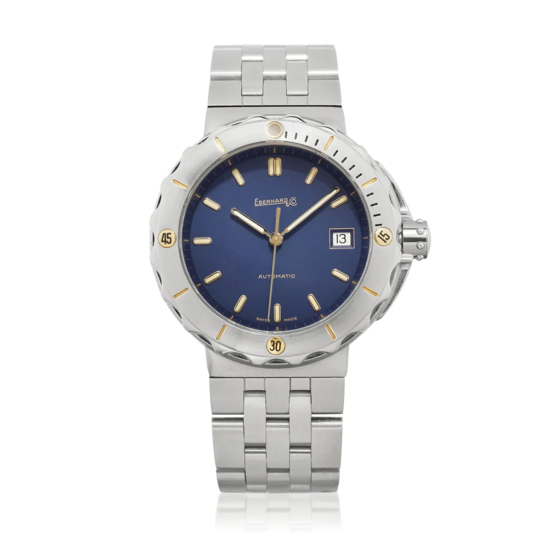 Eberhard & Co. Scafo 41005 41mm Stainless steel Blue