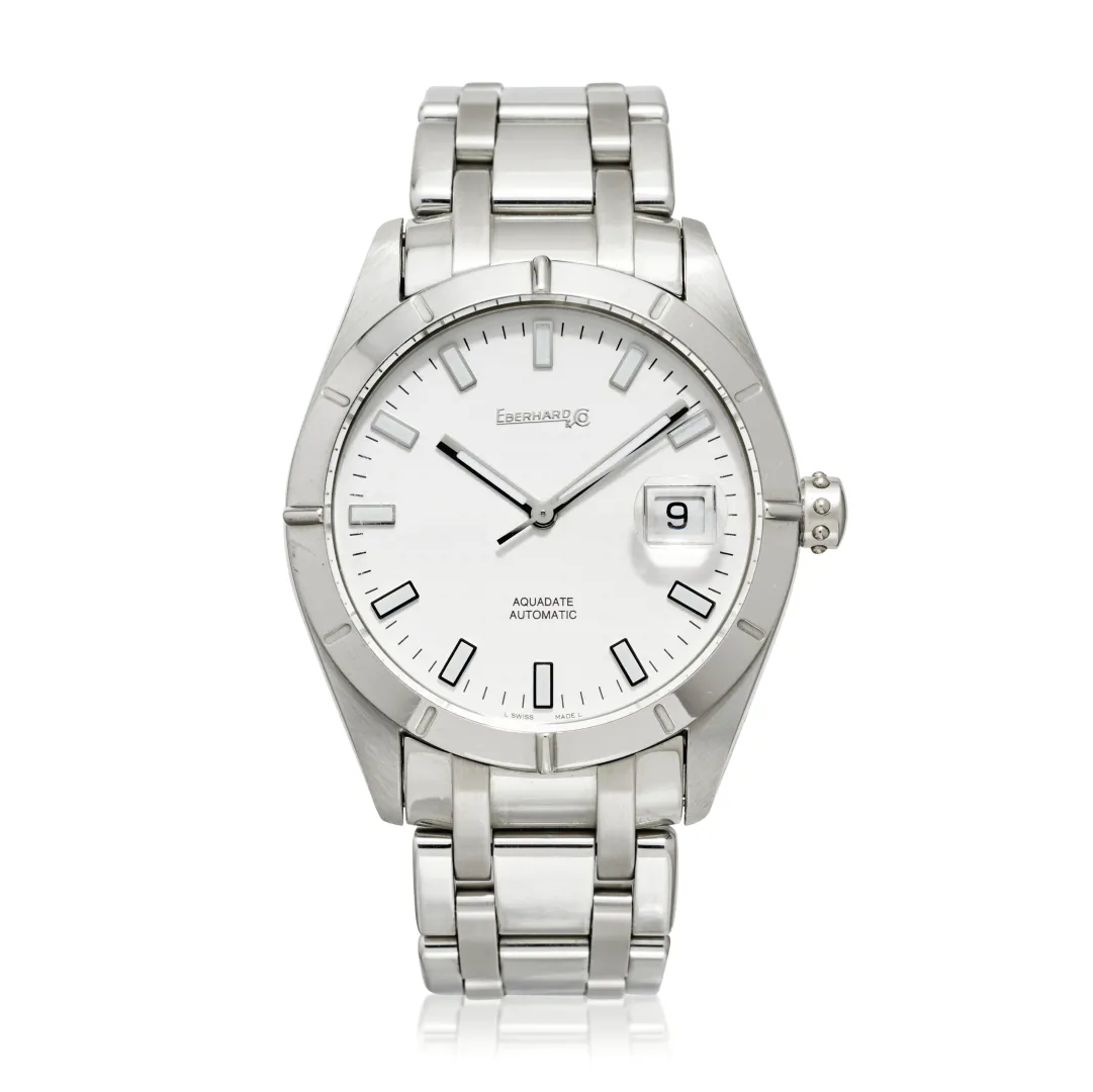 Eberhard & Co. Aquadate 41015 39mm Stainless steel White