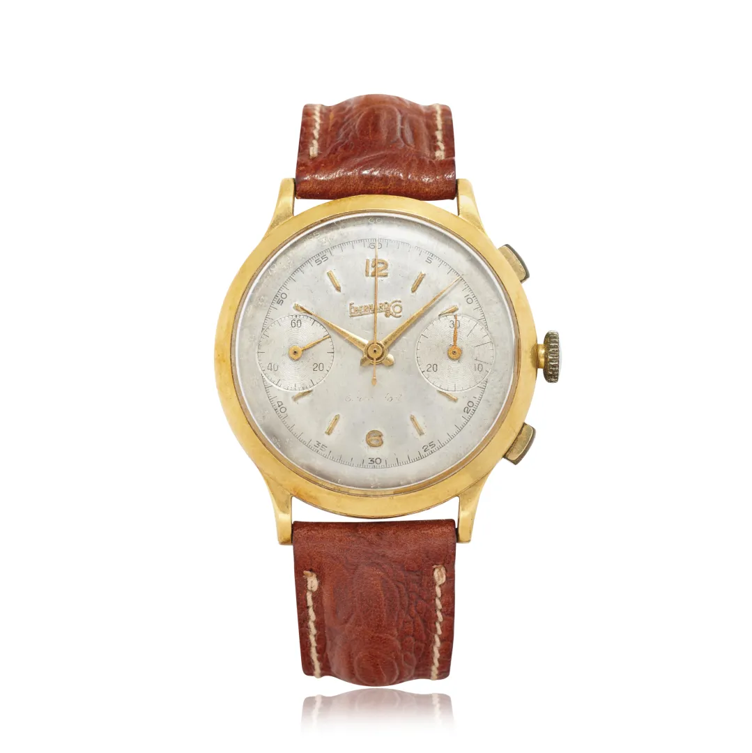 Eberhard & Co. Extra Fort 39mm Yellow gold Silver