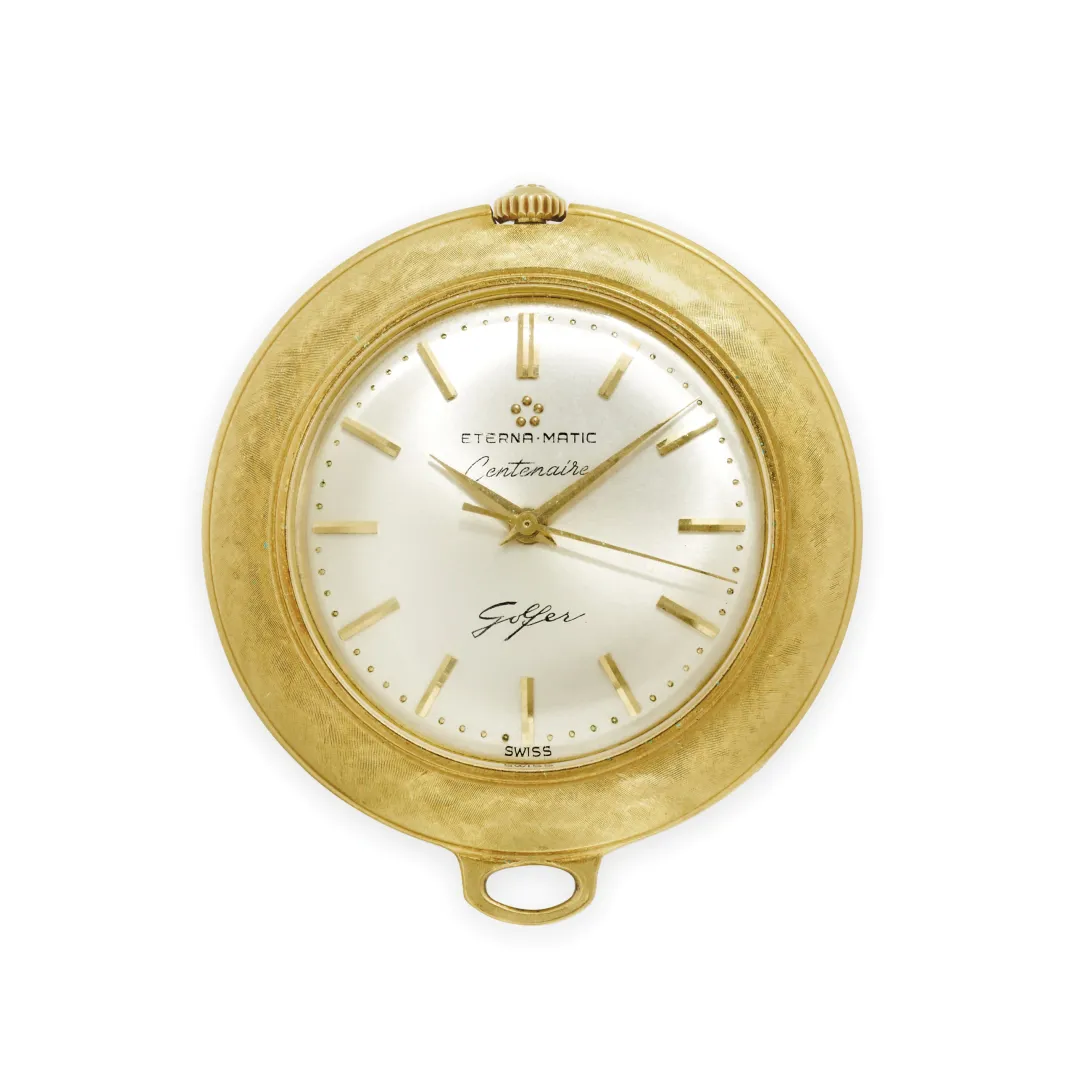 Eterna Centenaire 40mm Yellow gold Silver