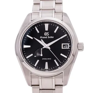 Grand Seiko Spring Drive SBGA203 Stainless steel Black