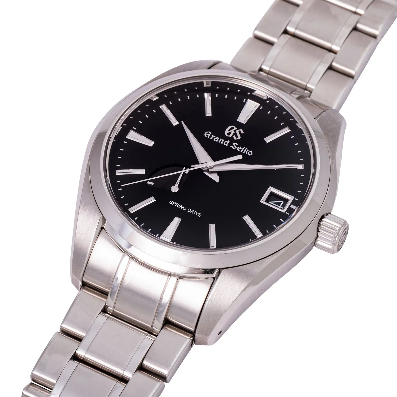 Grand Seiko Spring Drive SBGA203 40.5mm Stainless steel Black 4